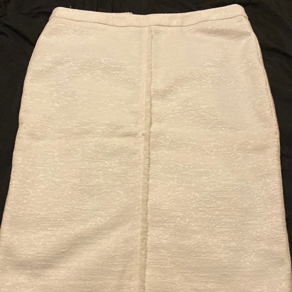 Nice cream skirt with no stains or marks